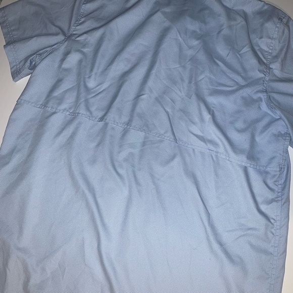 Magellan Men’s Button Down Shirt Blue - Picture 7 of 7